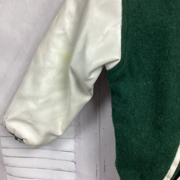 Vintage Y2K Sesame Street Cookie Monster Varsity Jacket Snap Front 5T - Picture 5 of 14